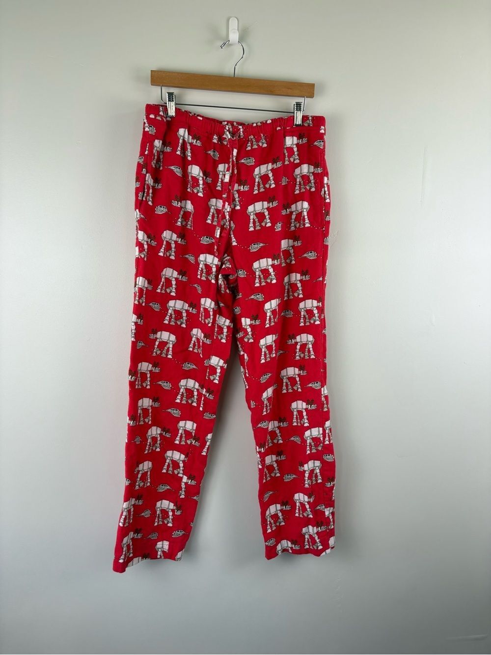 Hanna Andersson Adult STAR WARS Holiday Flannel Pajama Pant Size Medium 83584